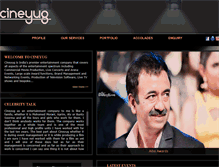 Tablet Screenshot of cineyug.com